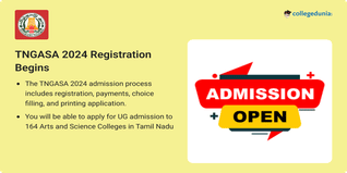 TNGASA 2024 Registration Begins @tngasa.in; Check Direct Link to Apply Here